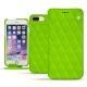 가죽 커버 Apple iPhone 7 Plus - Vert fluo - Couture