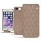 Custodia in pelle Apple iPhone 7 Plus - Taupe vintage - Couture