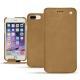 Apple iPhone 7 Plus leather case - Sable vintage ( Roughtcut - Gaucho#57254 ) 