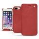 Capa em pele Apple iPhone 7 Plus - Cerise vintage ( Pantone 185C ) 