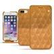 Housse cuir Apple iPhone 7 Plus - Or Maïa - Couture