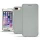 Custodia in pelle Apple iPhone 7 Plus - Gris PU