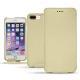Lederschutzhülle Apple iPhone 7 Plus - Beige PU