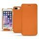 Capa em pele Apple iPhone 7 Plus - Orange PU
