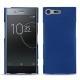 Sony Xperia XZ Premium leather cover - Bleu océan ( Nappa - Pantone 293C ) 