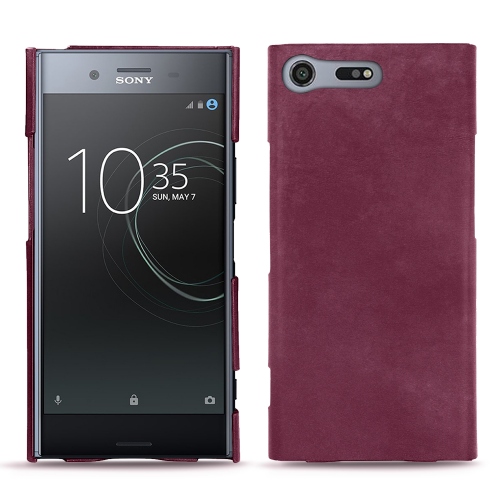 Capa em pele Sony Xperia XZ PremiumPrune vintage ( Pantone #612434 ) 