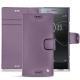 Custodia in pelle Sony Xperia XZ Premium - Lilas ( Nappa - Pantone 2645U ) 