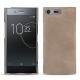 Capa em pele Sony Xperia XZ Premium - Taupe vintage ( Pantone 7530C ) 