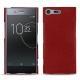 Sony Xperia XZ Premium leather cover - Tomate ( Pantone 187C ) 