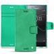 Custodia in pelle Sony Xperia XZ Premium - Menthe vintage ( Pantone 562C ) 