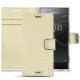 硬质真皮保护套 Sony Xperia XZ Premium - Ivoire ( Sleek P C12 - White ) 