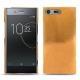 Funda de piel Sony Xperia XZ Premium - Or Maïa ( Pantone 871C ) 