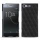 Custodia in pelle Sony Xperia XZ Premium - Noir - Couture ( Nappa - Black ) 