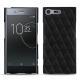 Custodia in pelle Sony Xperia XZ Premium - Ebène - Couture ( Sleek P C12 - Black ) 