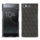 硬质真皮保护套 Sony Xperia XZ Premium - Anthracite - Couture ( Pantone 424C ) 