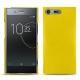 Capa em pele Sony Xperia XZ Premium - Jaune fluo