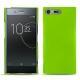 Funda de piel Sony Xperia XZ Premium - Vert fluo