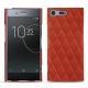 Custodia in pelle Sony Xperia XZ Premium - Arange clouquié - Couture