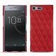 硬质真皮保护套 Sony Xperia XZ Premium - Rouge troupelenc - Couture
