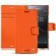 Funda de piel Sony Xperia XZ Premium - Orange fluo