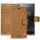 Housse cuir Sony Xperia XZ Premium - Castan esparciate - Couture