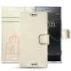 Funda de piel Sony Xperia XZ Premium - Blanc escumo