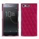 Capa em pele Sony Xperia XZ Premium - Rose fluo - Couture