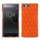 Funda de piel Sony Xperia XZ Premium - Orange fluo - Couture