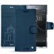 Housse cuir Sony Xperia XZ Premium - Blu mediterran