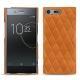 Sony Xperia XZ Premium leather cover - Mandarine vintage - Couture