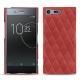 Lederschutzhülle Sony Xperia XZ Premium - Cerise vintage - Couture