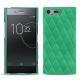 Sony Xperia XZ Premium leather cover - Menthe vintage - Couture