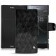 Sony Xperia XZ Premium leather case - Onyx - Couture