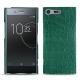 Sony Xperia XZ Premium leather cover - Crocodile pino