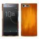 Funda de piel Sony Xperia XZ Premium - Orange Patine