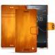 Lederschutzhülle Sony Xperia XZ Premium - Orange Patine