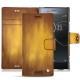 Housse cuir Sony Xperia XZ Premium - Doré Patine