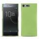 Custodia in pelle Sony Xperia XZ Premium - Vert olive PU