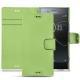 Funda de piel Sony Xperia XZ Premium - Vert olive PU