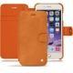 Capa em pele Apple iPhone 7 Plus - Mandarine vintage ( Pantone 165C ) 