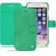 Housse cuir Apple iPhone 7 Plus - Menthe vintage ( Pantone 562C ) 