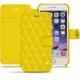 Capa em pele Apple iPhone 7 Plus - Jaune fluo - Couture