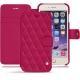 Custodia in pelle Apple iPhone 7 Plus - Rose fluo - Couture