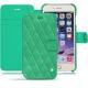 Housse cuir Apple iPhone 7 Plus - Menthe vintage - Couture