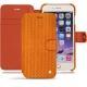 Lederschutzhülle Apple iPhone 7 Plus - Abaca arancio