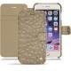 Funda de piel Apple iPhone 7 Plus - Autruche desert