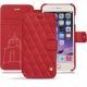 Funda de piel Apple iPhone 7 Plus - Rouge troupelenc - Couture