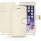 Apple iPhone 7 Plus leather case - Blanc PU