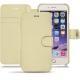 Housse cuir Apple iPhone 7 Plus - Beige PU
