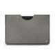 Pochette cuir Apple iPad Pro 12" - Acier vintage ( Pantone 403C ) 